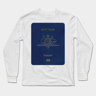 Australian Passport Long Sleeve T-Shirt